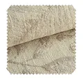 novely® Stoff exquisit FLORENZ Polsterstoff im Leinen-Look - Blumenmuster, Schwer Entzündbar, Robust, Abriebfest, Meterware, 1lfm