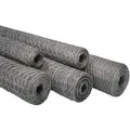 Karat Drahtzaun für Garten und Kleintiere 1 x 10 m Sechseckgeflecht Maschenweite 25 mm Verzinkt