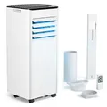 Mobile Klimaanlage 9000 BTU mit Abluftschlauch | 4-in-1 Mobiles Klimagerät | Leiser Betrieb <48 dB | Digitaldisplay + Fernbedienung | Fenster-Installationsset | 24h-Timer | Für Räume bis 25 m²