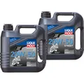 8 L Liqui Moly Motoröl Motorrad 4Takt 20W-50 Street API SN PLUS JASO MA2