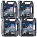 4x LIQUI MOLY 1696 Motorbike 4T 20W-50 Street Motorrad Öl Motoröl mineralisch 4L