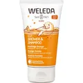 WELEDA Schwangerschafts-und-Babypflege Babys-KidsKids 2 in 1 Shower & Shampoo Fruchtige Orange 150 ml (34,73 € / 1 l)