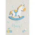 BSB Grußkarten Geburt - Baby - Glückwunschkarte im Format 11,5 x 17 cm mit