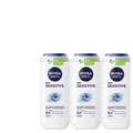 3x250ml Nivea Men Sensitive 3in1 Duschgel | beruhigend + Bambus-Extrakt