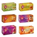 55,56€/kg Teekanne Ländertee 6er Set 120 Beutel Hochwertig aromatisch Vielfältig