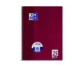 OXFORD Notizblock Collegeblock Schule Optik Paper 90 g/qm A4+ liniert/Rand 80Blatt(T)