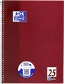 Oxford Collegeblock A4 liniert, 80 Blatt, gelocht, violett
