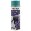 DUPLI-COLOR AEROSOL ART RAL 5018 türkisblau glänzend 400 ml, Spraylack für vielseitigen Einsatz, schnelltrocknend, hohe Deckkraft, für Innen- und Außenbereiche geeignet