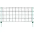 vidaXL Metallzaun Stahl 20 x 1,5 m Grün 142817