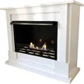 Gel & Ethanol Brenngel Kamin Lukas Deluxe Weiss