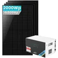 SunEnergyXT 500 Balkonkraftwerk Speicher mit 500Wp Solarmodul Set - 2000Wp ‚Äì 4 Module üî• / Ohne Erweiterungsakku / Ohne Halterung