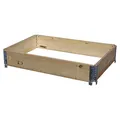 Holzaufsatzrahmen IPPC mit 4 Scharnieren 120x80x20cm