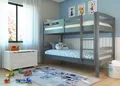Inter Link Etagenbett Annika, teilbar in 2 Kinderbetten 90x200, extra stabile Pfosten, Massivholz