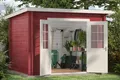 Alpholz Gartenhaus Maria aus Holz, Gerätehaus 300 x 272 cm mit 28 mm Wandstärke in Naturbelassen