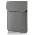 Allinside 13 Zoll Hülle Tasche wasserdichte Laptophülle für MacBook Air 13 2018-2024 (A1932 A2179 A2337 M1)/ MacBook Pro 13 2016-2024 (A2338 M1 A2251 A2289 A2159 A1989 A1706 A1708), Grau