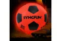 SYNCFUN Fußball SYNCFUN Leuchtet im Dunkeln, Fußball für Jungen, beleuchteter Fußball