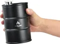 Mini Feuertonne - Ölfass - wahlweise als Ölfass oder Flachmann nutzbar 750ml