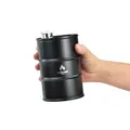 Grillrost.com Das Original Mini Feuertonne - Ölfass - wahlweise als Ölfass oder Flachmann nutzbar 750ml