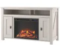 loft24 Kaminumbauschrank Farmington Sideboard mit Elektrokamin im Landhausstil