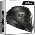 MODULARHELM FÜR MOTORRAD HJC I91  SCHWARZ SEIDENMATT L