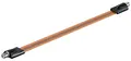 goobay 30cm SAT Kabel Fensterdurchführung flach (0,3 mm) - Antennenkabel Fensterdurchführung mit Kleber um Satellitenantenne durch Fenster- oder Türrahmen ohne Bohren anzuschließen - 67244