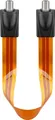 Goobay 67244 SAT Fensterdurchführung, extrem flach (0,3 mm), 0.3 m - F-Buchse >