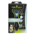 FURminator für langhaarige kleine Katzen, deShedding Pflege Werkzeug Bürste Fell