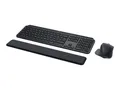 Logitech Tastatur MX Keys S, 920-011606, grafit, mit Funkmaus und Handballenauflage, Bluetooth