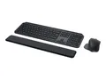 Logitech MX Keys S Combo Graphite, schwarz, Logi Bolt, USB/Bluetooth, DE