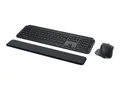 Logitech MX Keys S Combo Graphite, schwarz, Logi Bolt, USB/Bluetooth, DE