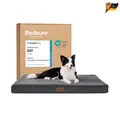 Bedsure Orthopädisches Hundebett 91x69x7 6cm Dunkel