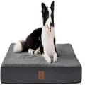 Bedsure Orthopädisches Hundebett 91x69x7,6cm Dunkel