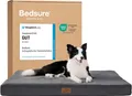 Bedsure Orthopädisches Hundebett 91x69x7,6cm Dunkel