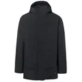 VAUDE Outdoorjacke Men's Rosemoor Padded Parka (1-St) wetterfester Winterparka, gefüttert schwarz L (52)