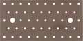 Alberts Duravis Lochplatte rostbraun, 200 x 100 x 2 mm