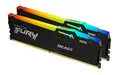 Kingston FURY Beast RGB - DDR5 - Kit - 64 GB: 2 x 32 GB - DIMM 288-PIN - 6400 MH