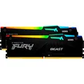 Kingston FURY DIMM 64 GB DDR5-6400 (2x 32 GB) Dual-Kit, Arbeitsspeicher, schwarz