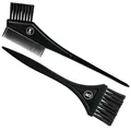 Färbepinsel Set  Farb Pinsel breit zum Haare färben, schwarz mit Kamm