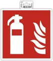 Exacompta 67031E Feuerlöscher, selbstklebend, 20 cm, Rot
