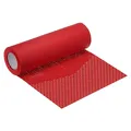 sourcing map Wabenförmiges Packpapier 11.5"x65.6Ft Dämpfender Umschlag Rollen Packpapier für Umzug Versand Verpackung Geschenke Rot