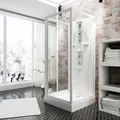 Schulte ExpressPlus 72H Juist U-Kabine Wellnesskabine Komplettdusche 90 x 90 cm / 210 cm - EP1916506 04 50