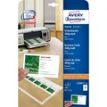 Superior Visitenkarten 85x54 mm einseitig beschichtet matt 25 Blatt 250 Stück AV