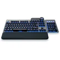 Mountain Everest Max (ISO-Layout) - anpassbare High-End mechanische Gaming-Tastatur mit Media-Dock, Display Keys, RGB-Beleuchtung hot-swapable Cherry MX Switches und modularem Numpad.