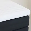 BettwarenShop Ersatzbezug für Matratzentopper 200x200 cm, für 4-6 cm Höhe