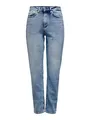 ONLY Womens Light Blue Denim Jeans Stretch