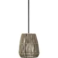 PR Home Saigon Outdoor Hängelampe Rattan Beige IP44 18cm E27 mit Stecker