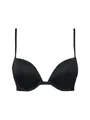 Calvin Klein Damen Unterwäsche BH Push Up Plunge 70DD Schwarz 000QF5613EUB1