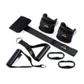RYZR Workout Set – Premium Trainingsset mit Handgriffen, Fußschlaufen, Türanker, Karabinern für Ganzkörpertraining, Mobility und Home-Workout