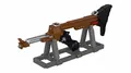 BlueBrixx Pro Star Trek Klingon Disruptor Rifle - Modellbausatz für Erwachsene und Kinder, 1268 Teile, Originalmaßstab, Detailliertes Star Trek Deep Space Nine Klemmbaustein-Set, 104964
