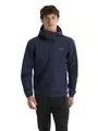 Arc'teryx Atom Hoody Herren - Redesign | Leichte, isolierte Jacke für Herren mit Kapuze | Feuchtigkeits- und Windbeständigkeit | Schwarzer Saphir, Größe S